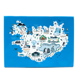 Iceland Map - Magnet