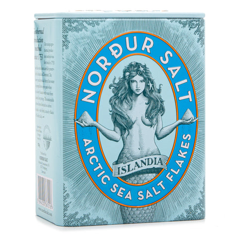 Flaky Sea Salt in a Tin Box (125gr) from Norðursalt - Idontspeakicelandic