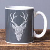 Reindeer - Mug in a box - Gray - Idontspeakicelandic