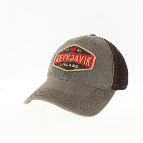 Old Favorite Trucker Cap - Reykjavik Midst - Grey Greaser