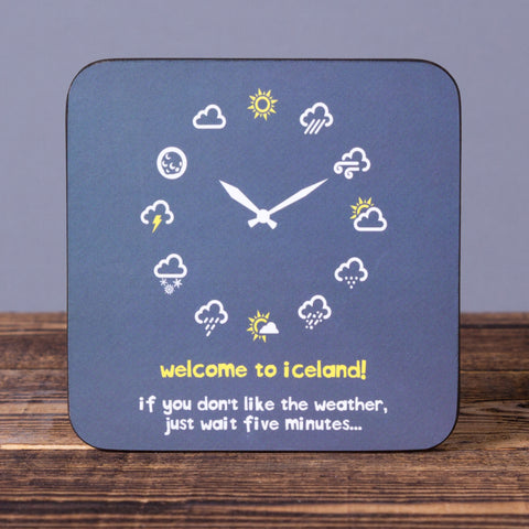 If You Don't Like the Weather - Set of 6 Cork Coasters - Idontspeakicelandic